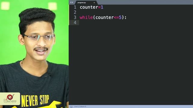 While loop | Python Malayalam Tutorial | Part-15 смотреть онлайн