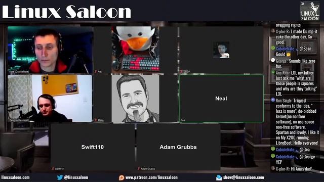 Linux Saloon 60: Open Mic Night, Qr Codes, Messaging Platforms, Linux Hardware смотреть онлайн