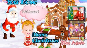 Baby hazel gingerbread house you lose