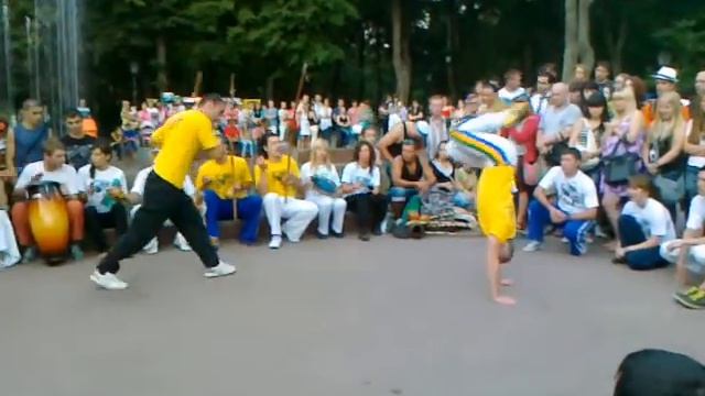 Capoeira Fest opening, 05.08.11, Park Pushkin, Chisinau, Moldova (part 1) смотреть онлайн