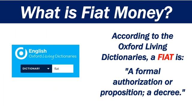 What Is Fiat Money?