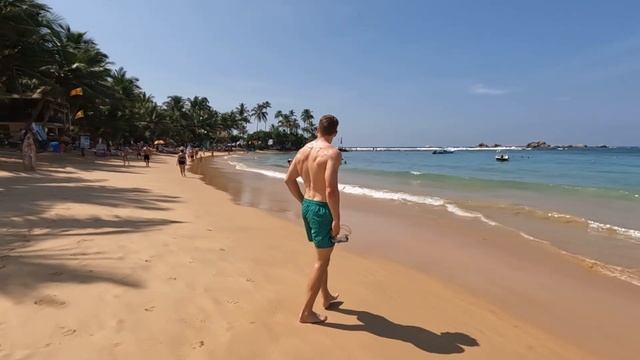 ШРИ-ЛАНКА 2022. Где купаться в Хиккадуве? ПЛЯЖ С ЧЕРЕПАХАМИ БЕЗ ВОЛН. смотреть онлайн