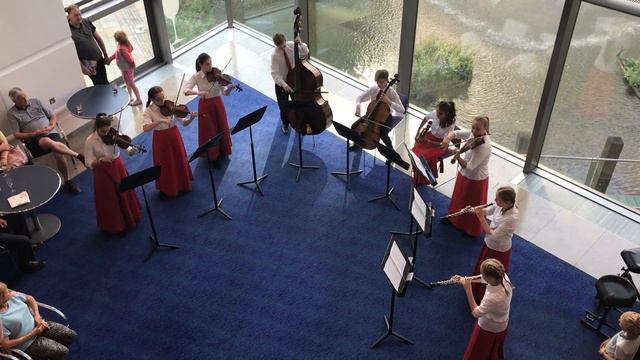 NCO Surround Sound: Telemann – Concerto In B Flat For 3 Violins And 3 Oboes
