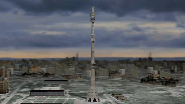 Ostankino Tower (SFM model)(real/metro2033) смотреть онлайн