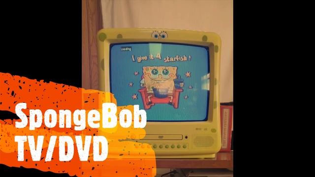 SPONGEBOB ? SQUAREPANTS 13” Retro Gaming CRT TV / DVD Player with Remote смотреть онлайн