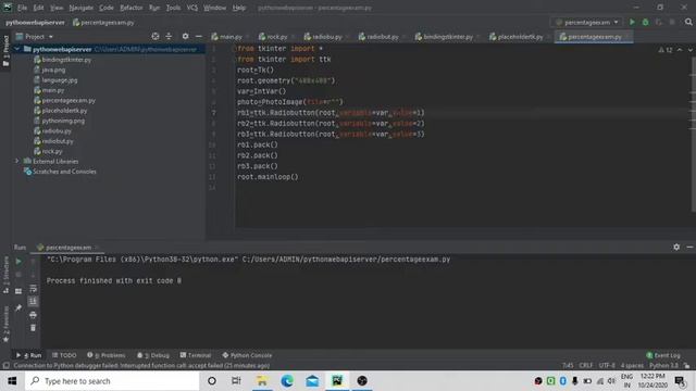 How to add a Image to a Radio Button in Tkinter. смотреть онлайн