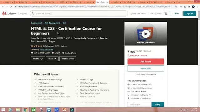 Udemy Courses For FREE with certificate !!! #OnlineCoursesFREE смотреть онлайн