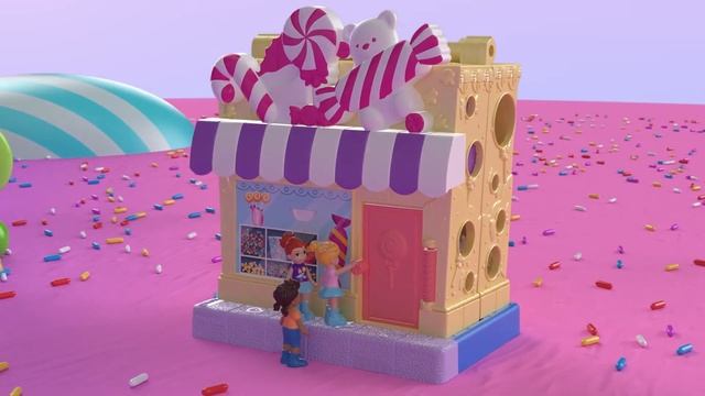 Sugar Rush Fun at the Candy Store! ? 3D Tiny Fun in the Sun Adventures | @Polly Pocket Full Episode смотреть онлайн