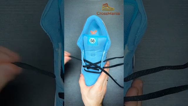 How to lace Nike SB Dunk Low Club 58 Gulf | Как шнуровать Найк СБ Данк Лоу Клаб 58 Галф | CrossMani смотреть онлайн