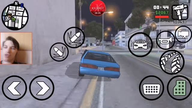 Ну что пацаны теперь я хитман!!! [Прохождение GTA San Andreas на телефоне] (Выпуск #6) смотреть онлайн