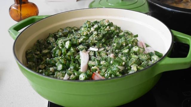 Incredibly delicious Moringa & Okra Fresh Fish soup recipe // Ndudu by Fafa смотреть онлайн