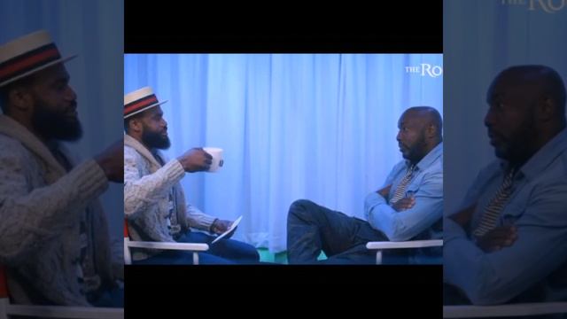 Malik Yoba gets defensive, yells, & storms off the set during Interview! смотреть онлайн