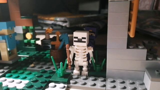 Анимация (lego minecraft) площадка для тренировок (мини смешной мультик 2 серия) смотреть онлайн