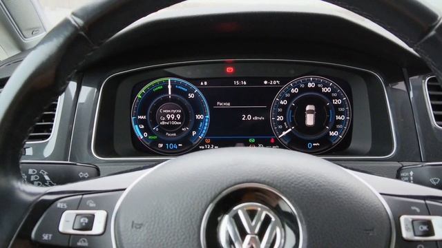 Опыт зимней эксплуатации в -16. E-golf 36kwt смотреть онлайн