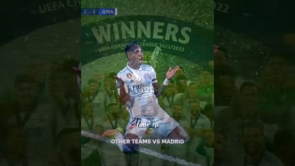 Реал Мадрид проигрывает только одному команду??❤️