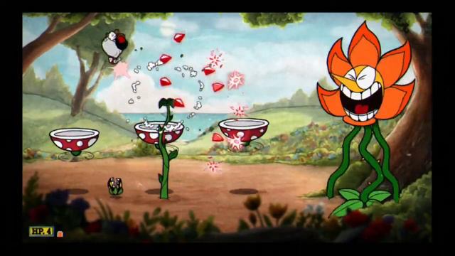 Cuphead- Cagney Carnation In 