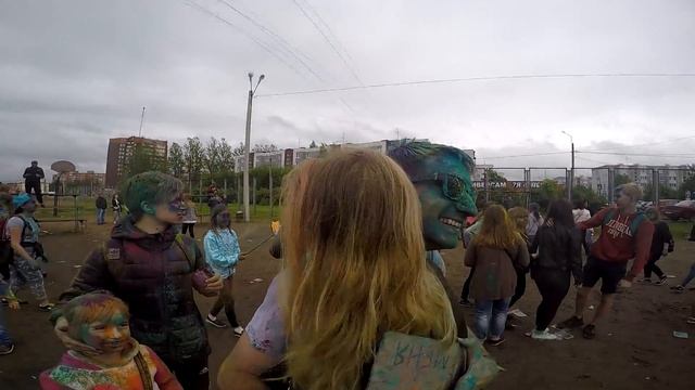Фестиваль красок в Тосно. Часть 2. смотреть онлайн