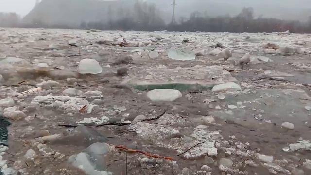 Река Чарыш 26 марта 2018 недалеко от с. Красный Партизан смотреть онлайн