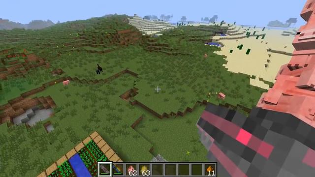 Minecraft 1.6.4 MOD SUPER PORKYS VOLADORES! смотреть онлайн
