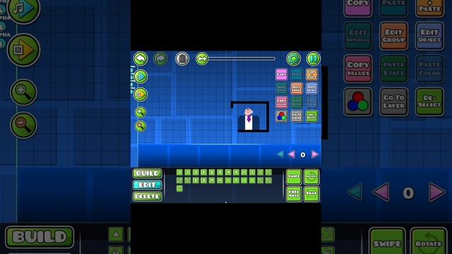 Как нарисовать телевизор в Geometry Dash? смотреть онлайн