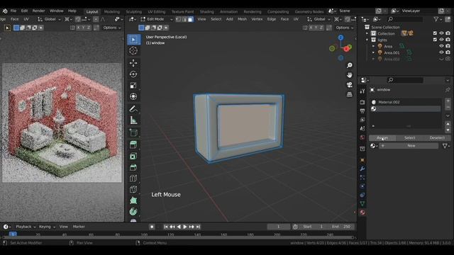 Blender 3D - Create a 3D Isometric Living Room | Beginner Tutorial | Final Part смотреть онлайн