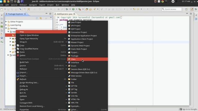 Create web service with Eclipse + Axis2 + Tomcat смотреть онлайн