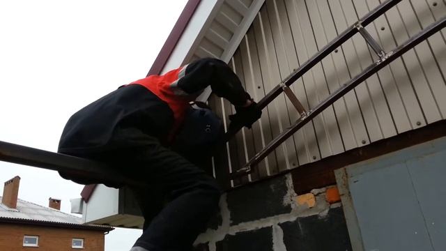 КУРЬЕЗЫ ПРИ ИЗГОТОВЛЕНИИ НАВЕСА!!! смотреть онлайн