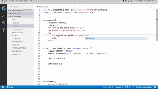 04 - (07) Introduction to Angular 2.0 - Demo Using Structural Directives смотреть онлайн