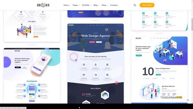 Seoes - Marketing Agency WordPress Theme consulting seo firm Otowa смотреть онлайн