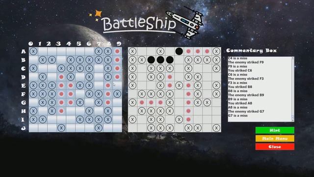 BattleShip game Java Online смотреть онлайн