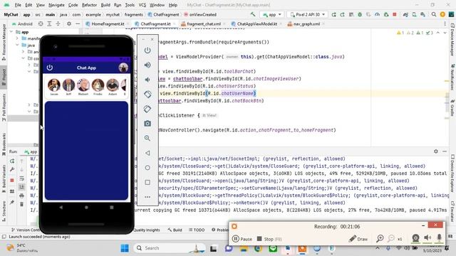 6 Sending Message | Chat Messenger App | Kotlin | Firebase | смотреть онлайн
