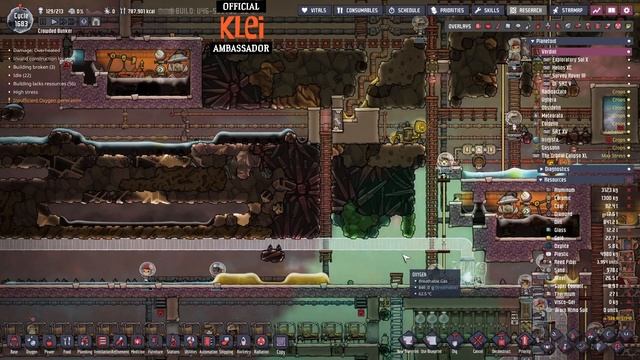 Oxygen Not Included - Most Dupes Record Run - Part 172 смотреть онлайн