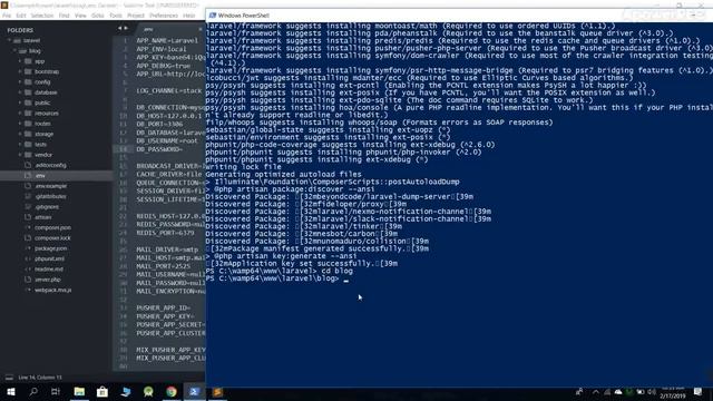 How to setup Laravel Framework without error via Composer смотреть онлайн