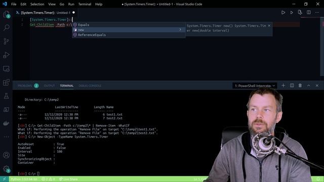 Run Tasks on Timers in PowerShell смотреть онлайн