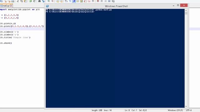 Matplotlib tutorial for beginners-2- Labels, title, legend and colors смотреть онлайн