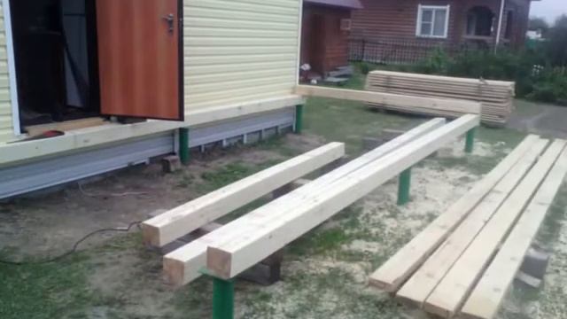 Строительство дачного дома. Часть 5 смотреть онлайн