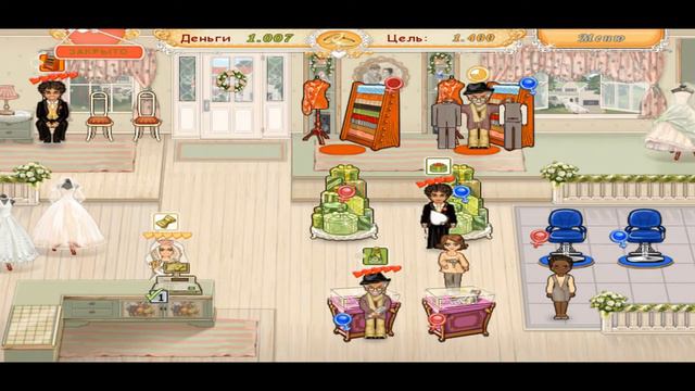 ПРОХОЖДЕНИЕ ИГРЫ СВАДЕБНЫЙ САЛОН - #2 | PASSING THE GAME WEDDING SALON - # 2 | ALAWAR NEVOSOFT НЕВО