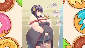 Yor weight gain - Cómic feederism doblado (Pixiveo)