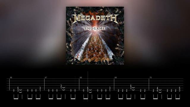 Megadeth - Head Crusher (Drums And Bass Backing Track With Guitar Tabs)