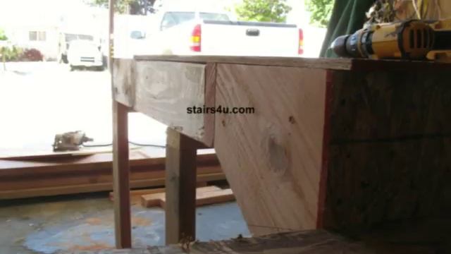 Straight Stringer Landing And Floor Connection - Framing Stairs смотреть онлайн
