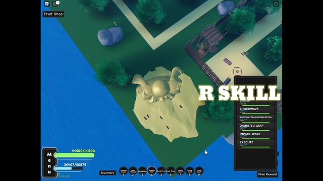 buddha fruit | showcase | A One Piece Game | Roblox смотреть онлайн