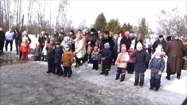 Совет Атаманов и Масленица в п. Красный Яр Тульской области 10.03.2019 смотреть онлайн