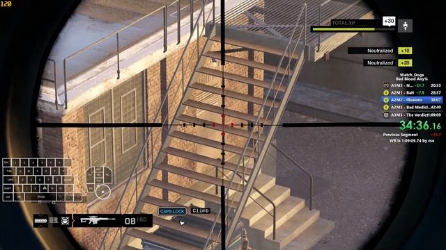 Watch Dogs: Bad Blood (DLC) Any% Speedrun in 1:08:24 смотреть онлайн