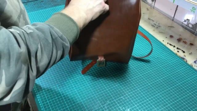 Кожаный рюкзак, натуральная кожа, индивидуальный пошив, ручная работа смотреть онлайн