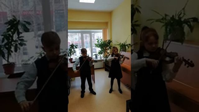 Инструментальный дуэт "Каприччио" P. Martin "Cha Cha Cha" смотреть онлайн