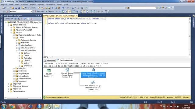 SQL Server Intermediário (Aula 26) - Índice Composto смотреть онлайн