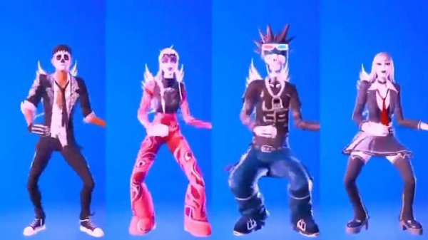 эмоции фортнайт