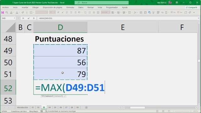 ? Curso Excel✅ Funciones básicas: SUMAR, CONTAR, CONTARA, MAX, MIN Y PROMEDIO. смотреть онлайн