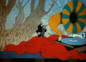 Крот во сне