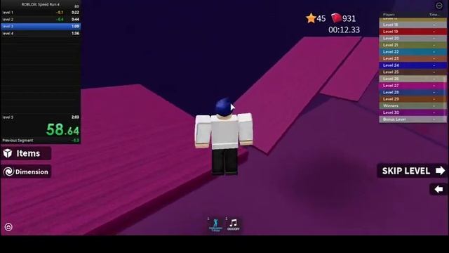 (FORMER PB) ROBLOX: Speed Run 4-2:02.49 смотреть онлайн